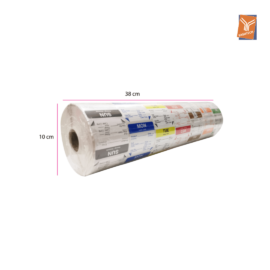 DAY LABELS SET 7 DAYS – 50x25mm500 Labels / Roll