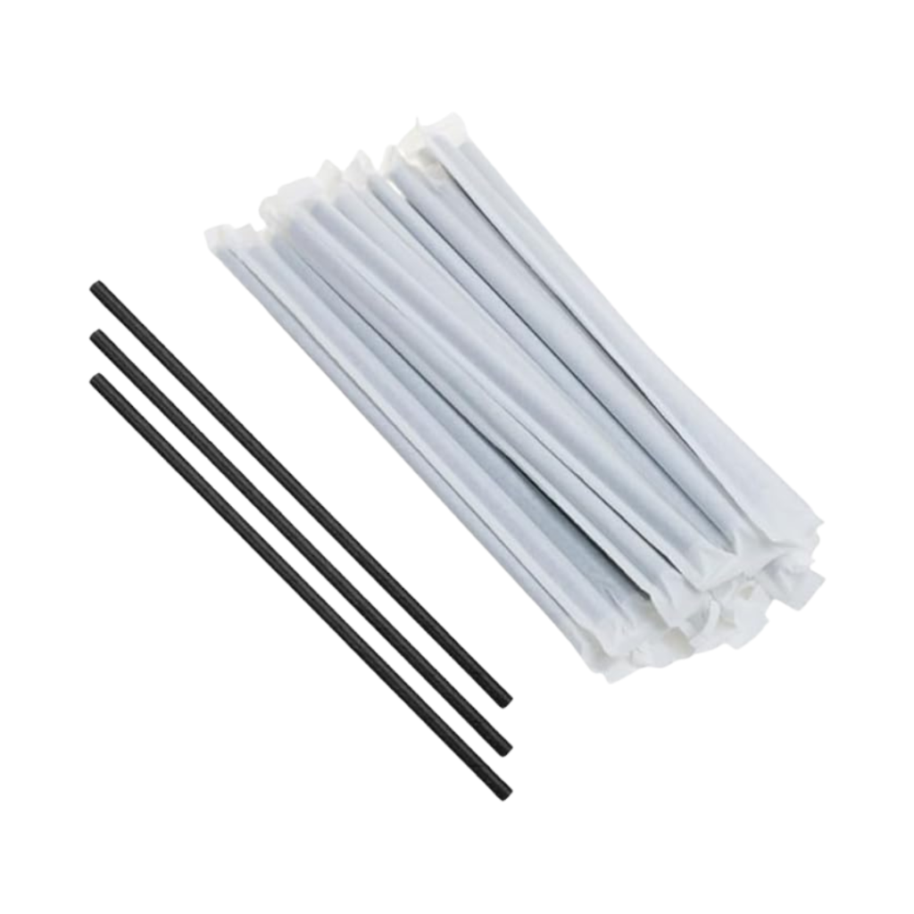 Black-Paper-Straws