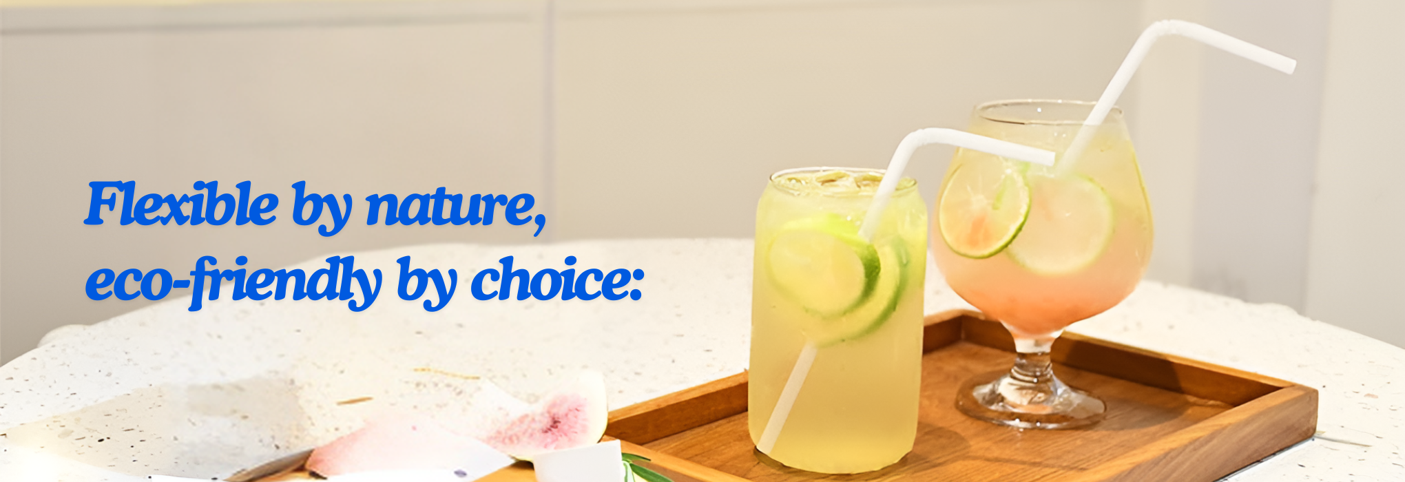 Flexible Paper Straws