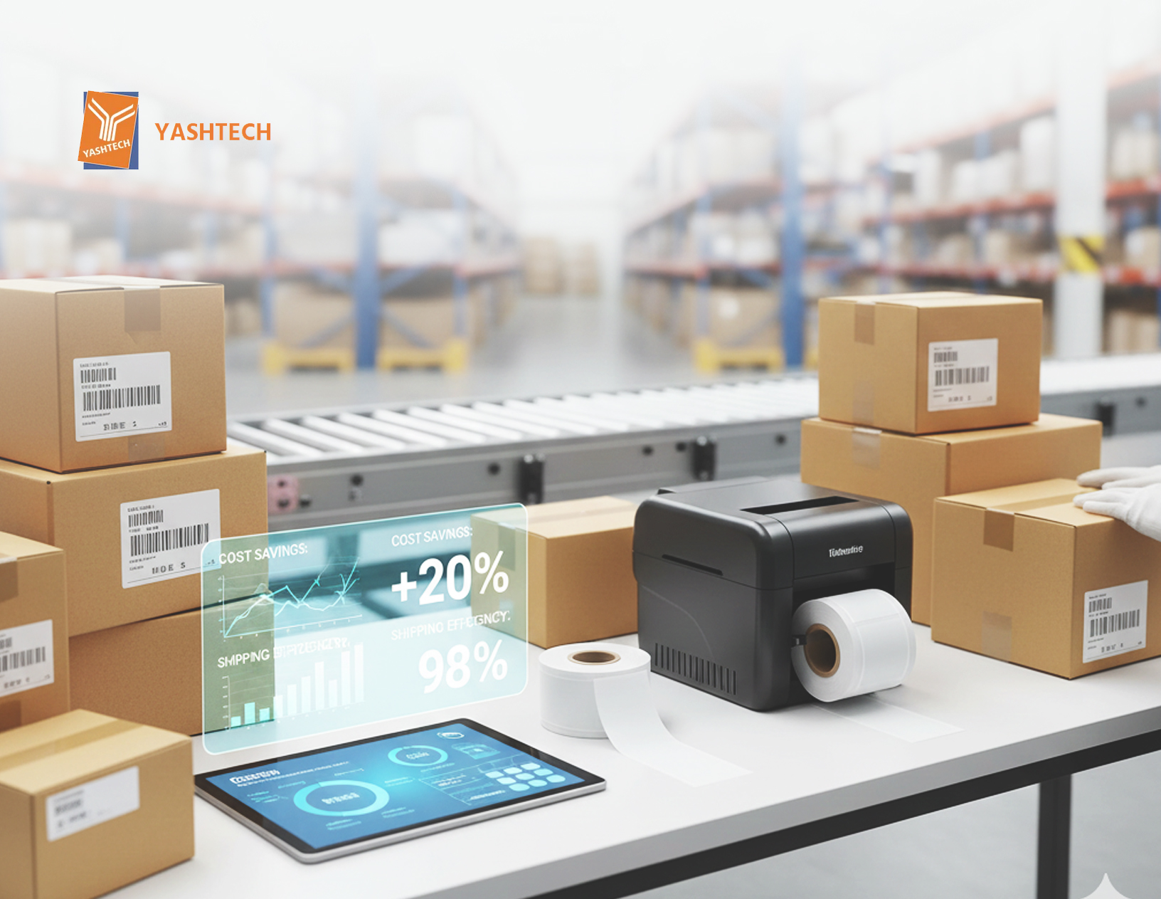 The Role of Thermal Label Printers in Modern Supply Chains: Speed, Efficiency, and Cost